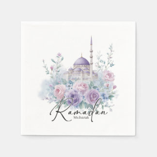 Ramadan Mubarak Personalized Islamic Party Decor スタンダードカクテルナプキン
