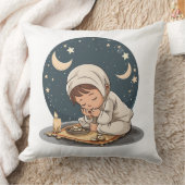 Ramadan Mubarak Pillow クッション (ブランケット)