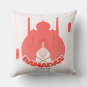 Ramadan Mubarak Pillow クッション (裏面)