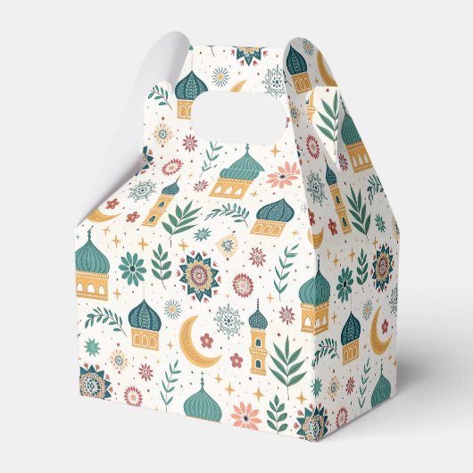 Ramadan Mubarak -Ramadan Kareem -Iftar Favor Boxes フェイバーボックス (裏面サイド)