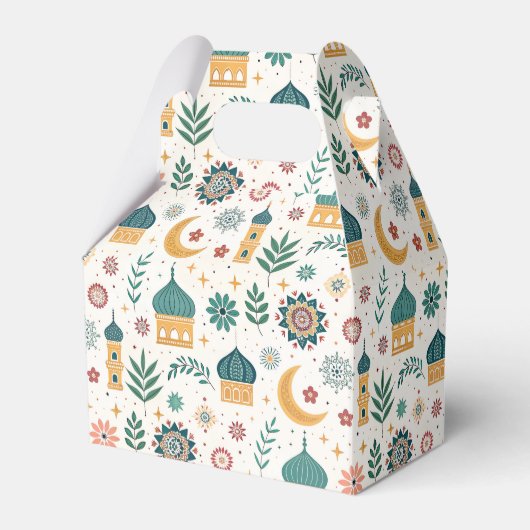 Ramadan Mubarak -Ramadan Kareem -Iftar Favor Boxes フェイバーボックス (正面サイド)
