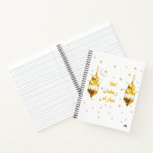Ramadan Mubarak Spiral Notebook ノートブック (内部)