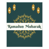 Ramadan Mubarak Wall Art フォトプリント (正面)