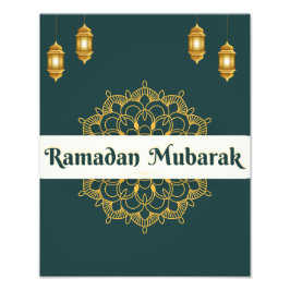 Ramadan Mubarak Wall Art フォトプリント