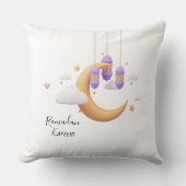 Ramadan Night Sky Decorative Pillow クッション (正面)