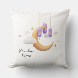 Ramadan Night Sky Decorative Pillow クッション