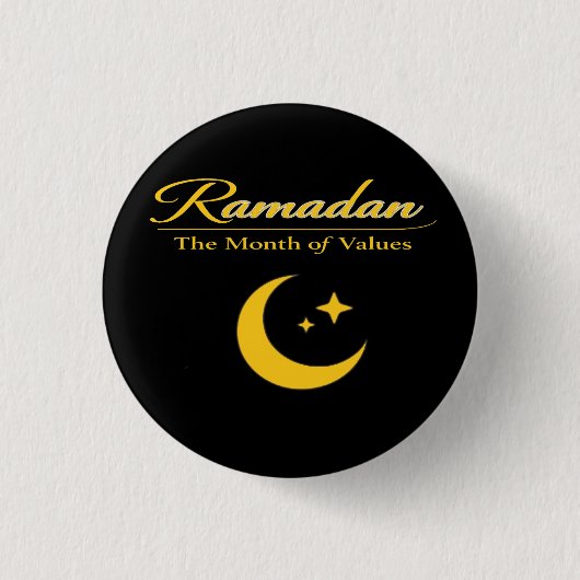 Ramadan of Values 缶バッジ (正面)