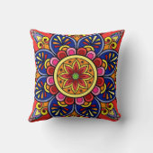 Ramadan Pillow 2026 Cushion with Khayamiya Fabric  クッション (裏面)