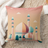 Ramadan Pillow – Ornate Mosque クッション (ブランケット)