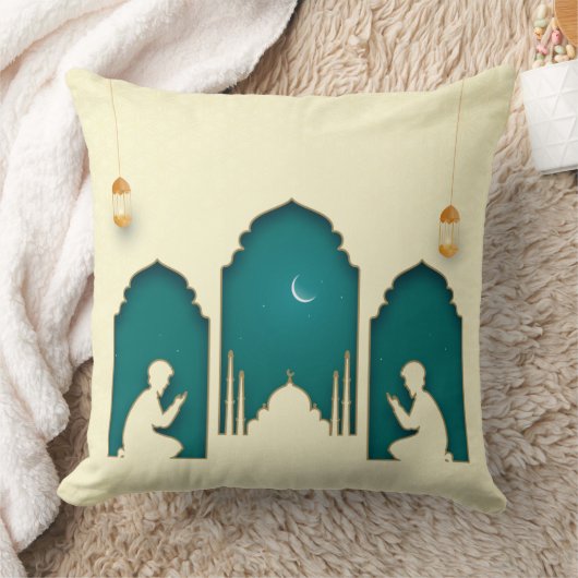 Ramadan Prayer Pillow クッション (ブランケット)