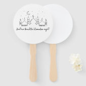 RAMADAN RAMADAN KAREEM RAMADAN MUBARAK T-Shirts Ma ハンドファン (正面&裏面)