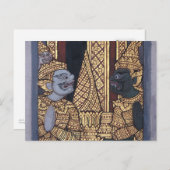 Ramakienからの物語 ポストカード (正面/裏面)