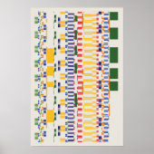 Ramanujan Numbers Pattern ポスター (正面)