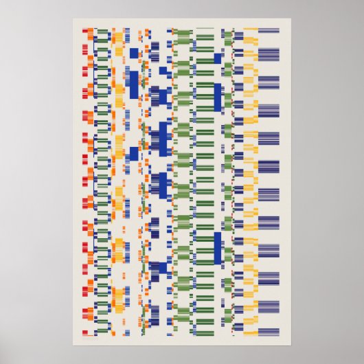 Ramanujan Numbers Pattern ポスター (正面)