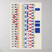 Ramanujan Numbers Pattern ポスター (正面)