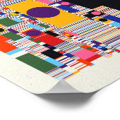 Ramanujan numbers Pattern Design ポスター (角)