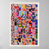 Ramanujan numbers Pattern Design ポスター (正面)