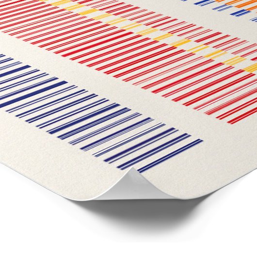 Ramanujan numbers Pattern Design  ポスター (角)