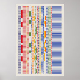 Ramanujan numbers Pattern Design  ポスター