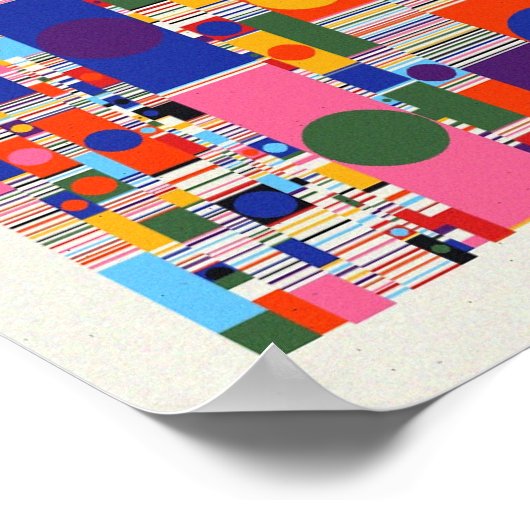 Ramanujan Numbers Pattern Design  ポスター (角)