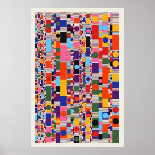 Ramanujan Numbers Pattern Design  ポスター (正面)