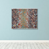 Ramanujan Theta Flow Field  キャンバスプリント (インサイチュ (ウッドフロア))