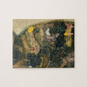 「Ramayana」からの金シカを、追跡するRama ジグソーパズル (横)