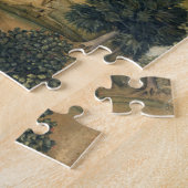 「Ramayana」からの金シカを、追跡するRama ジグソーパズル (側面)