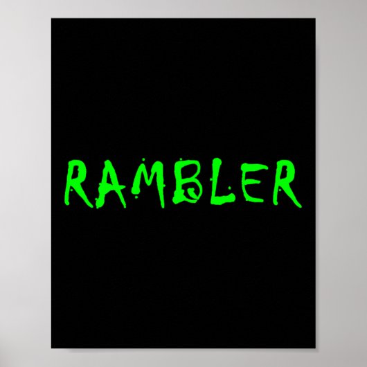 Rambler  ポスター (正面)