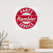 Rambler Parts and Serviceのサイン ポスター (キッチン)