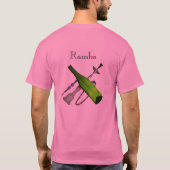 Rambo Tシャツ (裏面)