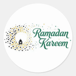 Ramdan Kareem Holiday  ラウンドシール