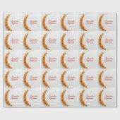 Ramdan Kareem Holiday  ラッピングペーパー (フラット)