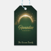 Ramdan Kareem Holiday  Card ギフトタグ (正面)