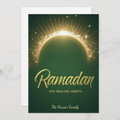 Ramdan Kareem Holiday  Card シーズンカード (正面/裏面)