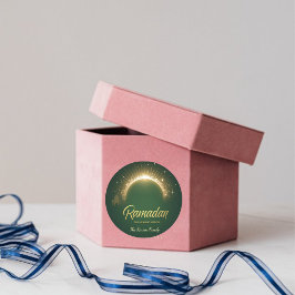 Ramdan Kareem Holiday  Card ラウンドシール