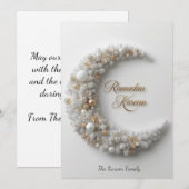 Ramdan Kareem Personalized Holiday  Card シーズンカード (正面/裏面)