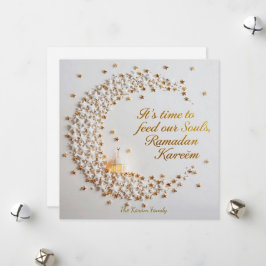 Ramdan Kareem Personalized Holiday  Hilal Card シーズンカード