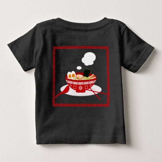 RAMEN ベビーTシャツ (裏面)