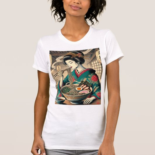 Ramen Beauty - The Art of Japanese Cuisine Tシャツ (正面)