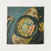 Ramen birthday gift タペストリー (正面)
