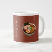 ramen bowl ジャンボコーヒーマグカップ (正面右)