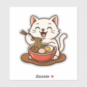 Ramen Cat シール (シート)