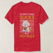 Ramen Cat  Tシャツ (デザイン正面)