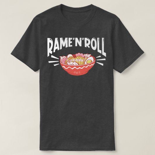 Ramen Japan Kawaii Noodle Bowl Pun 970 Tシャツ (デザイン正面)