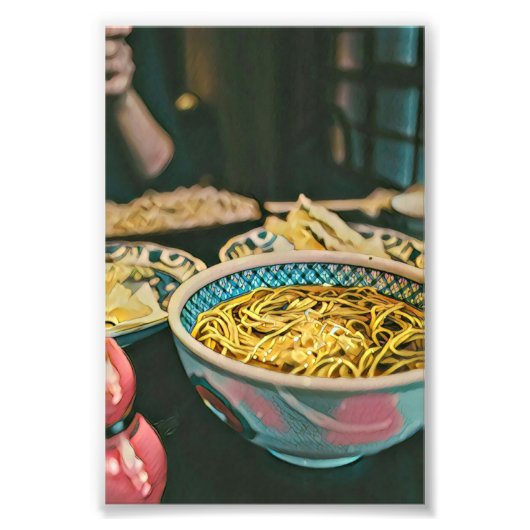 Ramen lover artwork フォトプリント (正面)