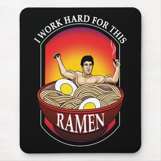 Ramen Lover Gangster マウスパッド (正面)