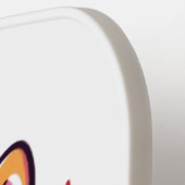 Ramen-Loving Cat Pickleball Paddle – Kawaii Sports ピックルボールラケット (左詳細)