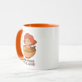 Ramen Makes Me Feel Alive Funny Noodle Lover マグカップ (正面左)