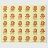 Ramen Makes Me Feel Alive Funny Noodle Lover ラッピングペーパー (フラット)